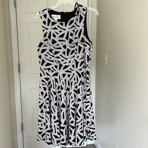 Black and White Dress